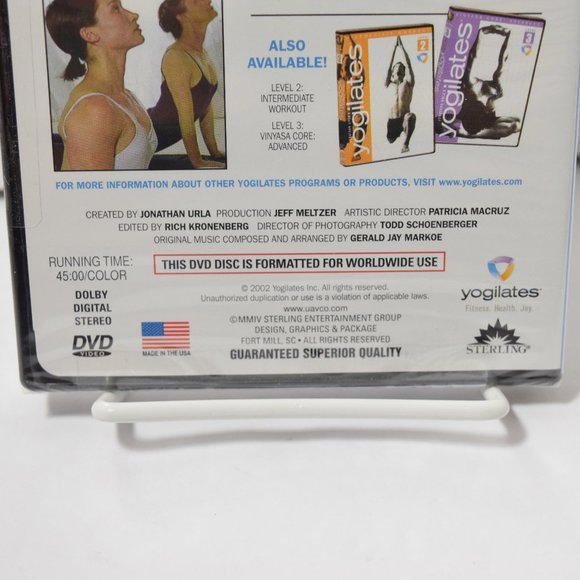 Yogilates Beginner Workout Level 1 Pilates Yoga DVD Home Gym New Fitness - Picture 4 of 6